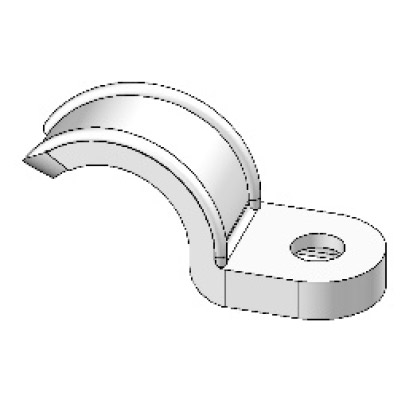 1-Hole Malleable Clamp