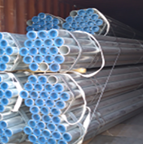 Seamless steel pipes (galvanized with pipe ends)